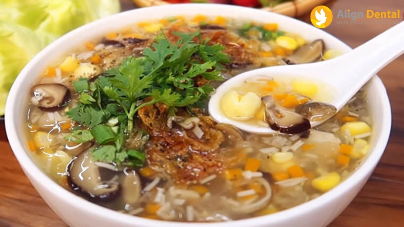 thực đơn 7 ngày cho người niềng răng