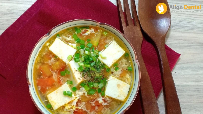 thực đơn 7 ngày cho người niềng răng