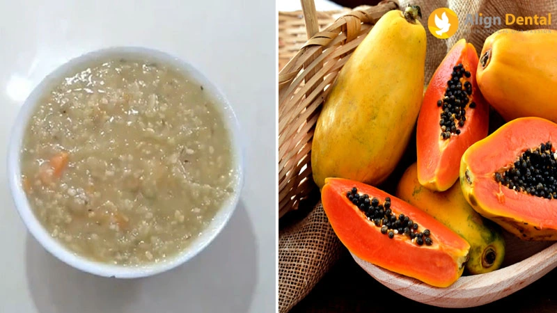 thực đơn 7 ngày cho người niềng răng
